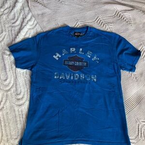Harley-Davidson Vibrant Blue Short Sleeve Tee